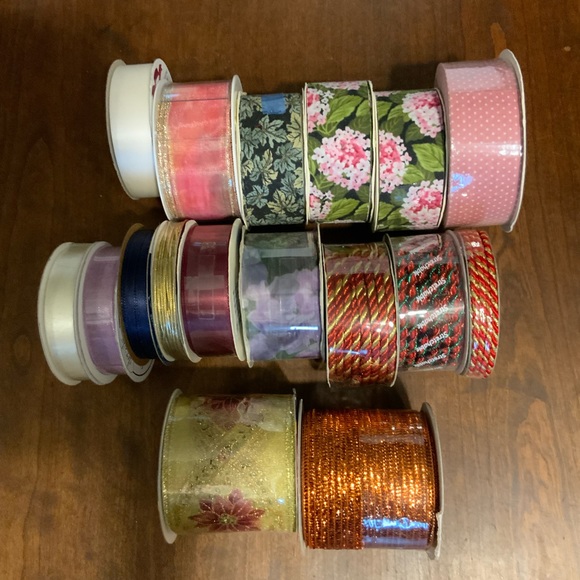 Other - Crafters ribbon, all brand new rolls lot of 17